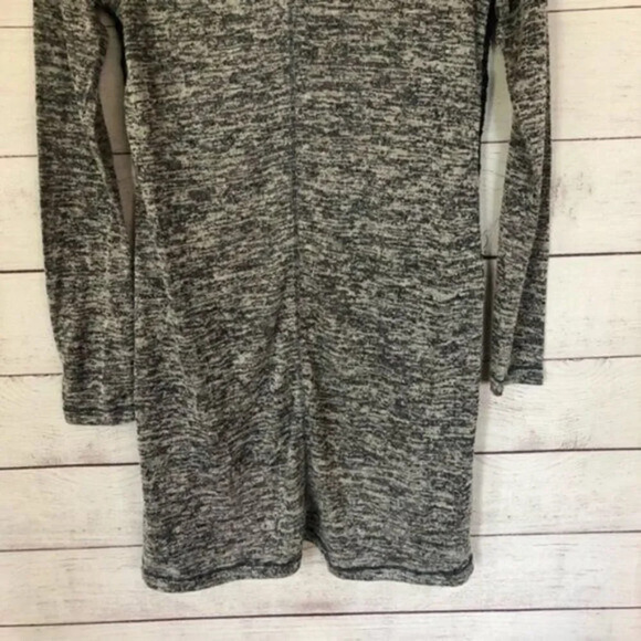 Eyeshadow High Low Gray Blue Lace Long Sleeve XS - Picture 6 of 6